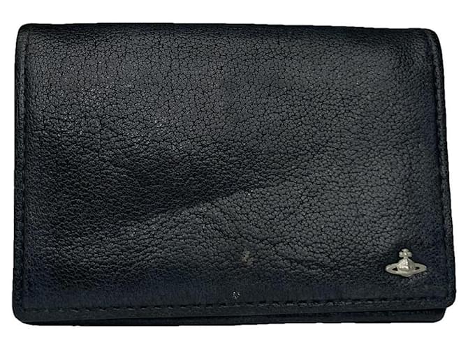 Borsa piccola in pelle nera Vivienne Westwood Nero