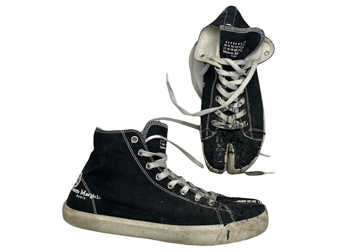 Sneaker in plastica nera Maison Martin Margiela Nero