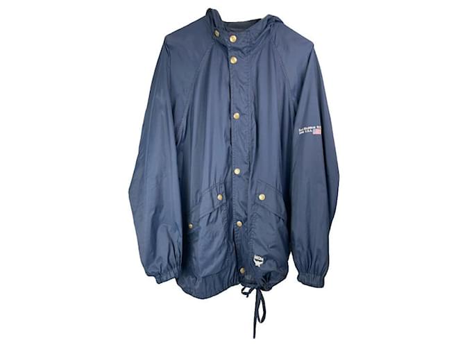 Giacca in poliestere navy MCM Blu navy