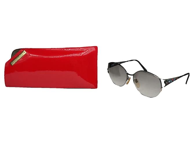 Occhiali da sole in metallo multicolore Balenciaga