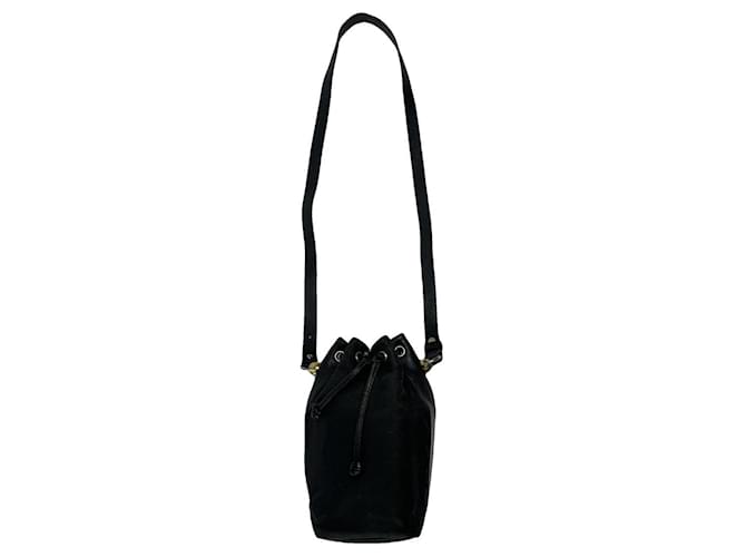 Borsa in pelle nera Lanvin Nero