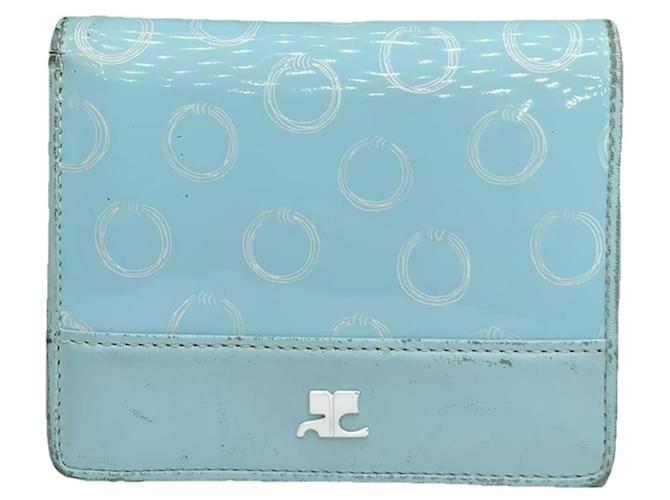 Courreges Portafoglio in pelle nera Courrèges Nero