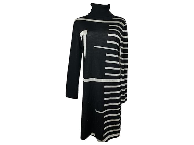 Abito in lana nera Jean Paul Gaultier Nero