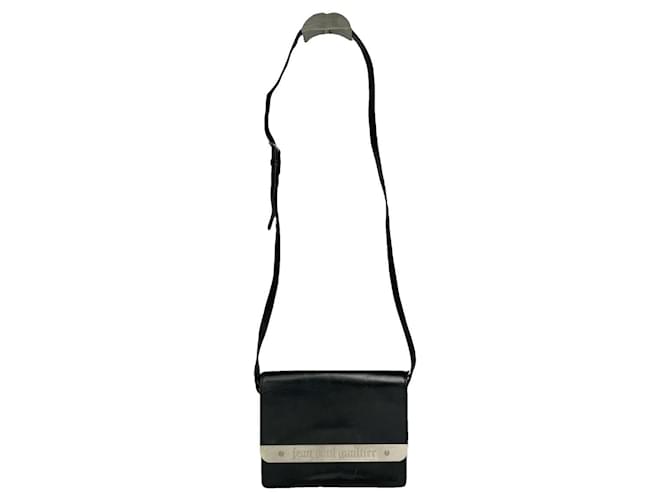 Borsa in pelle nera Jean Paul Gaultier Nero