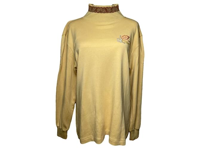 Maglieria in viscosa gialla Balenciaga Giallo