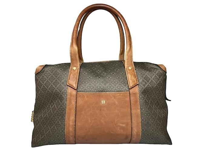 Borsa a mano in pelle marrone BB Reporter di Balenciaga