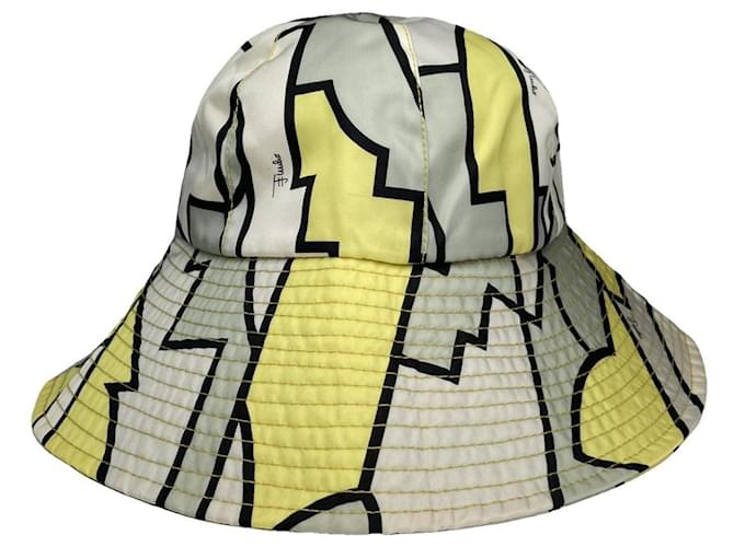 Cappello in cotone multicolore Emilio Pucci
