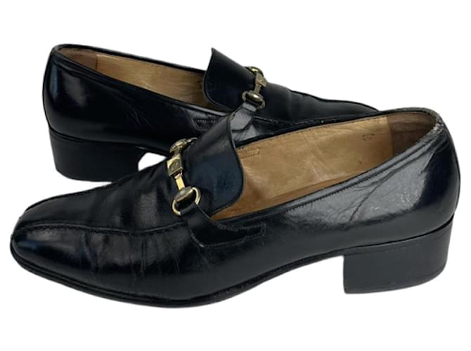 Céline Celine Triomphe Ballerina in Pelle Nera Nero