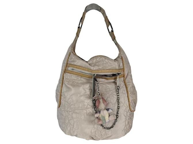 Stella Mc Cartney Borsa a mano in poliestere beige Stella McCartney