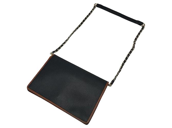 Borsa a mano in pelle nera Bottega Veneta Clip Nero