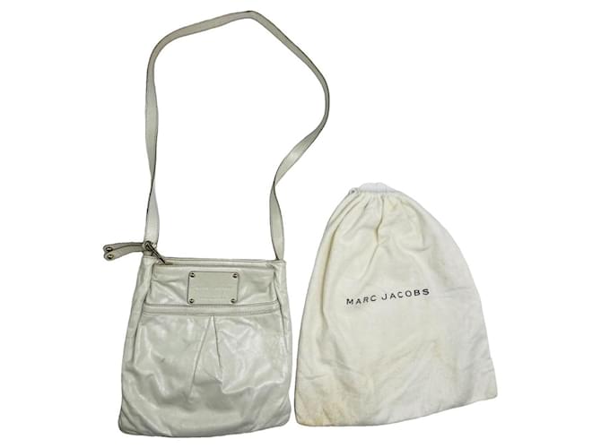 Borsa in pelle bianca Marc Jacobs Bianco