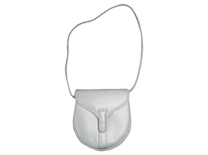 Borsa a mano in pelle verniciata bianca Givenchy Infinity Bianco