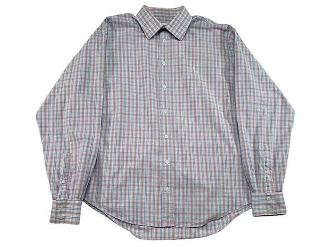 Camicia in cotone grigia Yves Saint Laurent Grigio