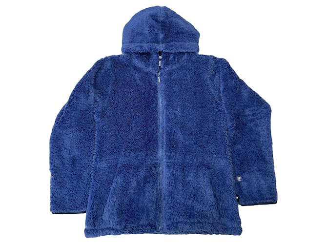 Courreges Giacca in poliestere blu Courrèges