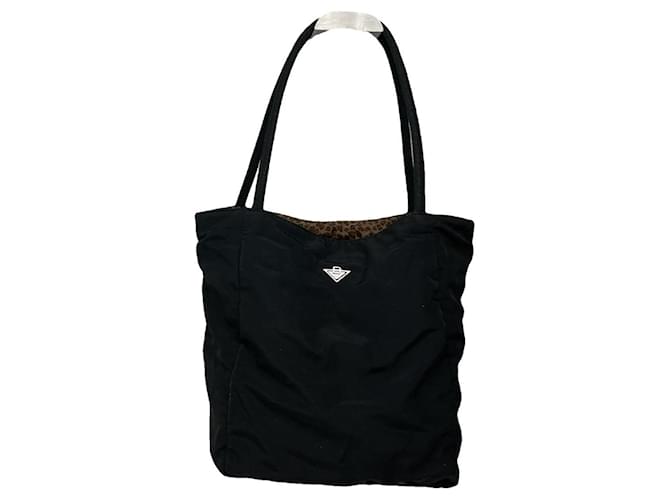 Bottega Veneta Maxi Cabat 30 Borsa a mano in poliestere nero