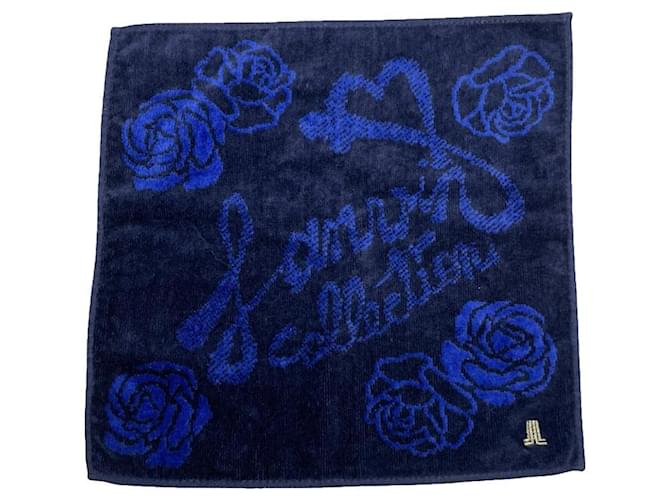 Sciarpa in cotone nero Lanvin