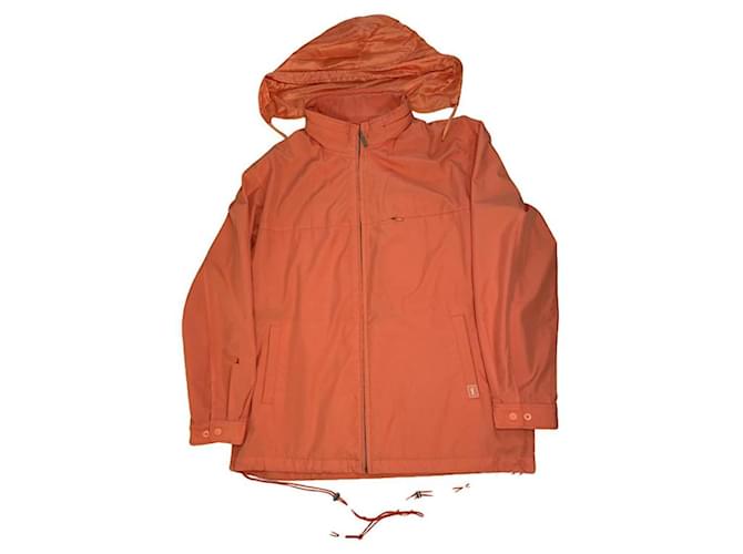 Giacca in poliestere arancione Yves Saint Laurent