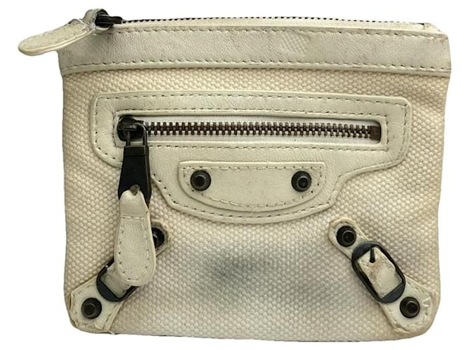 Borsa in cotone bianco Balenciaga