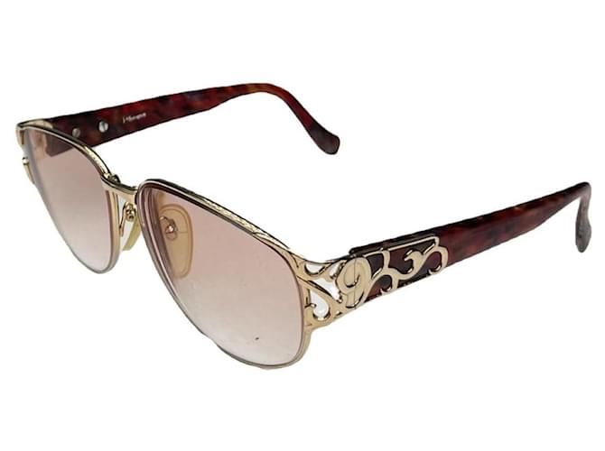 Occhiali da sole in metallo multicolore Yves Saint Laurent