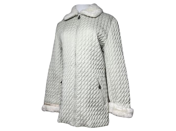 Cappotto in viscosa di Versace Verde