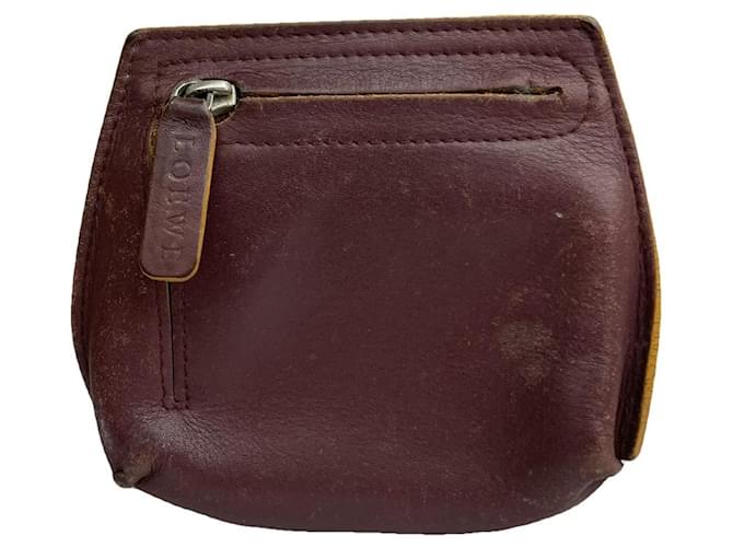 Borsa in pelle viola Loewe Porpora