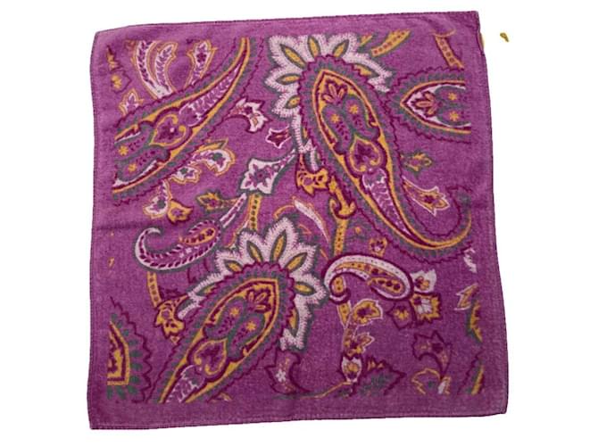 Sciarpa in cotone rosa Etro