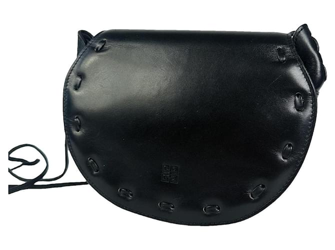 Borsa a mano in pelle nera Givenchy GV3 Nero