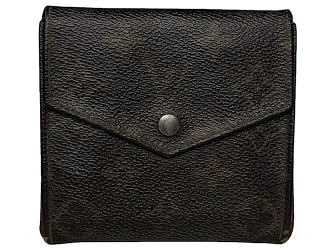 Portafoglio in pelle marrone Victorine Louis Vuitton