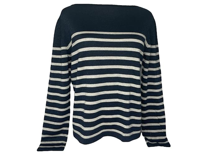 Maglieria in cotone navy di Jean Paul Gaultier Blu navy