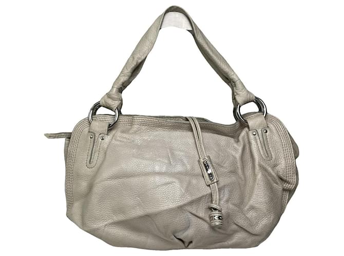 Céline Borsa in pelle bianca Celine SEAU 16 Bianco