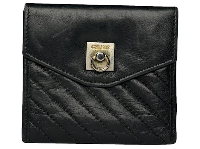 Céline Fazzoletto di Seta Nero Celine Altro