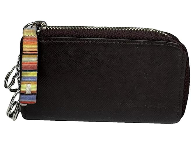 Borsa in pelle marrone Paul Smith