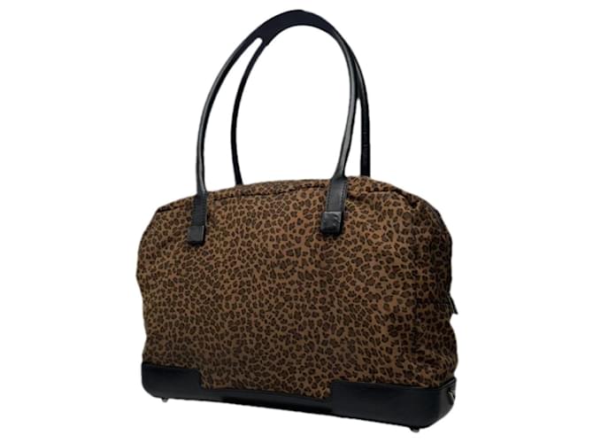 Borsa a mano in pelle marrone Bottega Veneta Arco