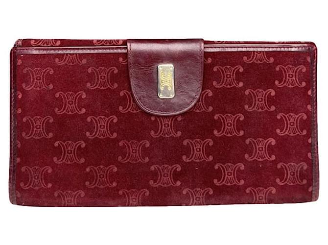 Céline Borsa in pelle bordeaux Celine Bordò