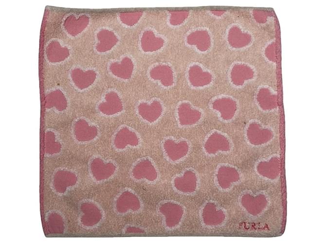 Sciarpa in cotone rosa Furla