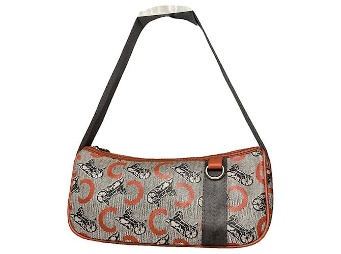 Céline Borsa in pelle grigia Celine Ava Grigio