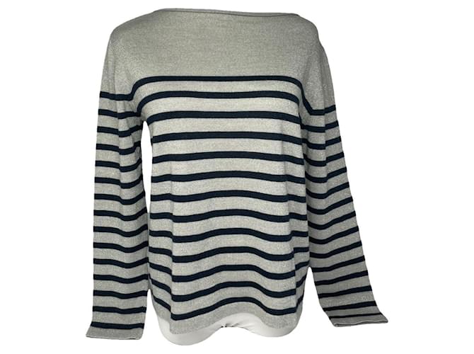 Jean Paul Gaultier Maglieria in Cotone Argento