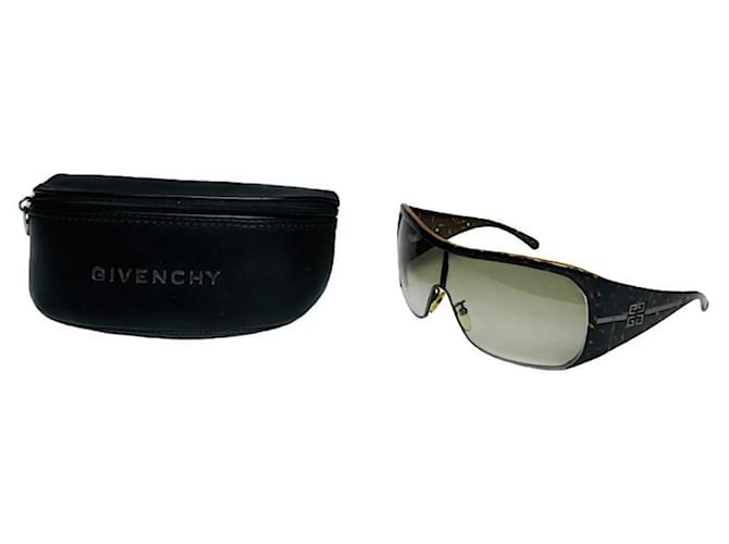 Occhiali da sole in plastica nera Givenchy Nero