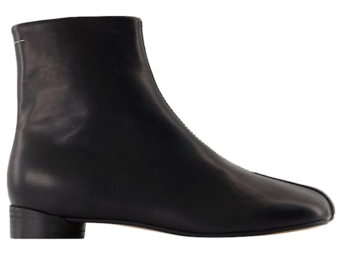 Maison Martin Margiela Stivaletti - MM6 Maison Margiela - Pelle - Nero