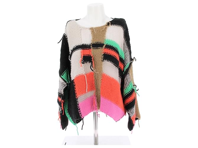 Autre Marque VAKKO Maglieria T.FR 40 Lana Multicolore