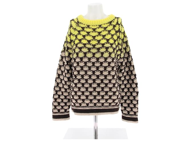 Autre Marque VAKKO Maglieria T.FR 36 Lana Giallo