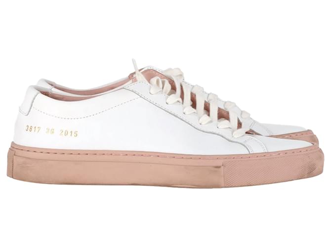 Autre Marque Sneakers Original Achilles in pelle bianca di Common Projects Bianco Crudo