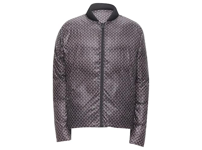 Giacca puffer reversibile Monster Bug Eye di Fendi Nero