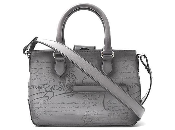 & Other Stories Borsa a spalla 2 in 1 Toujours Gulliver in pelle Scritto di Berluti Marrone