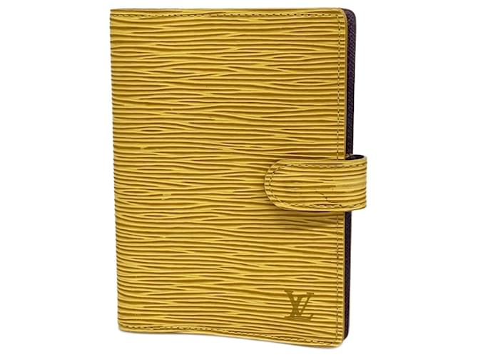 Agenda PM Louis Vuitton Giallo