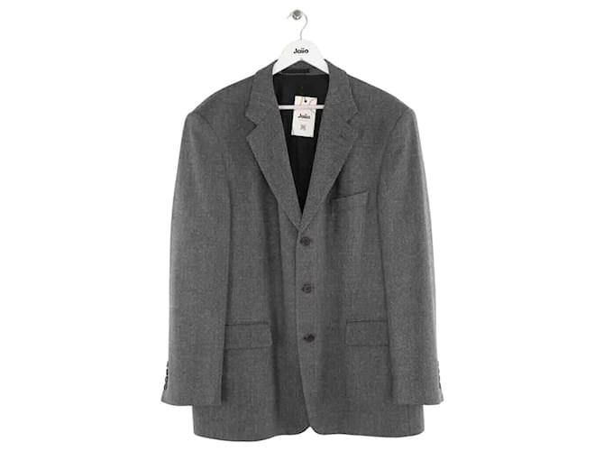 Saint Laurent Giacca di lana Nero