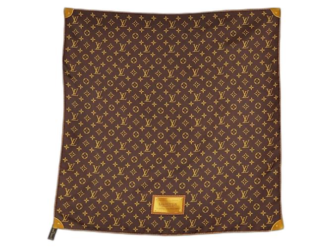 Sciarpe LOUIS VUITTON T. Seta Marrone