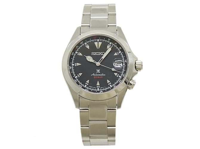 Orologio automatico da uomo Seiko Prospex Alpinist con quadrante nero