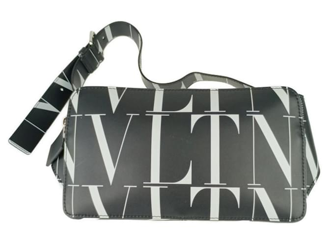 Borsa a vita Valentino Garavani Nero Bianco