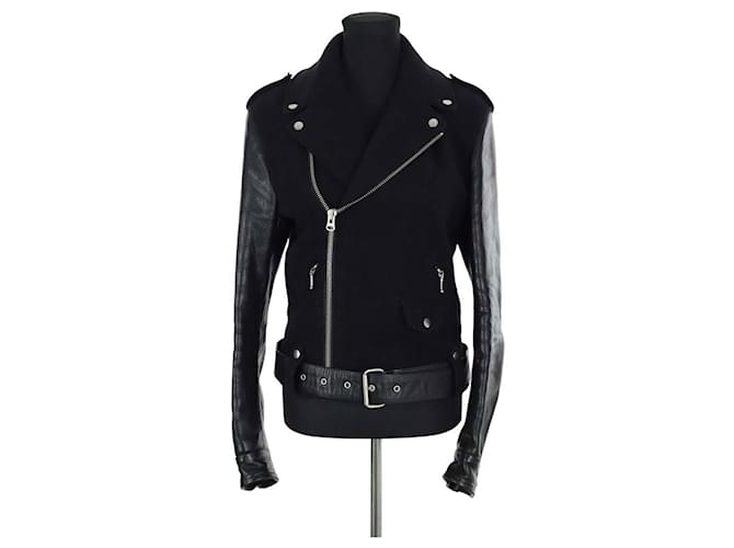 Acne Giacca di pelle Blu